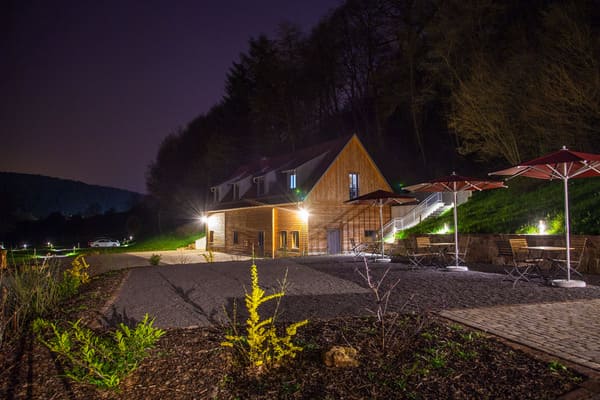 Appartements bei Nacht