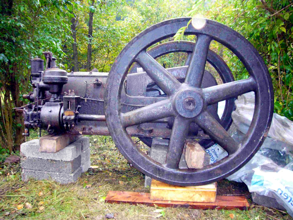 Alter Motor der Mühle hat ausgedient
