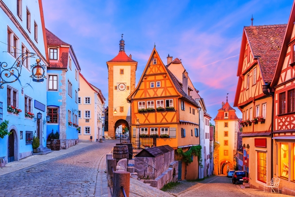 Historische Altstadt in Franken