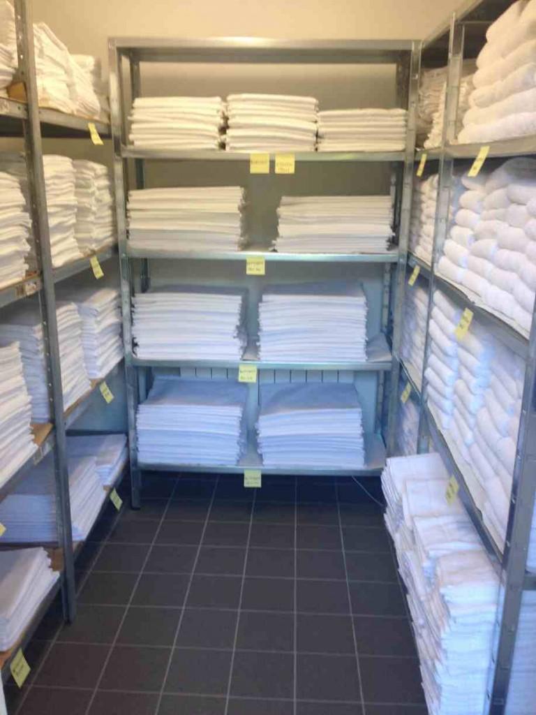 Die Wäschekammer im Baumhaushotel