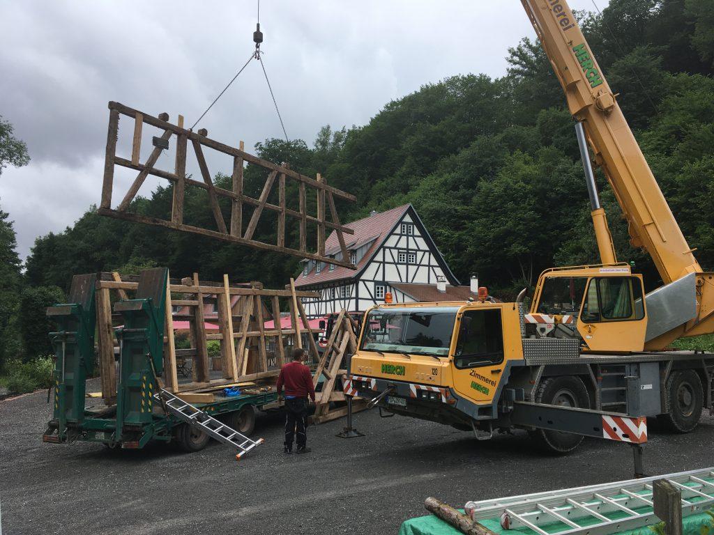 Aufbau der Seescheune