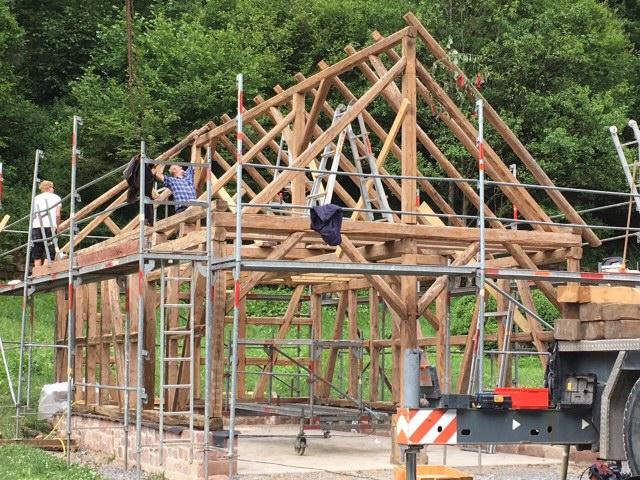 Aufbau der Seescheune