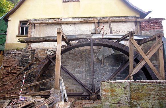 Das alte Mühlrad